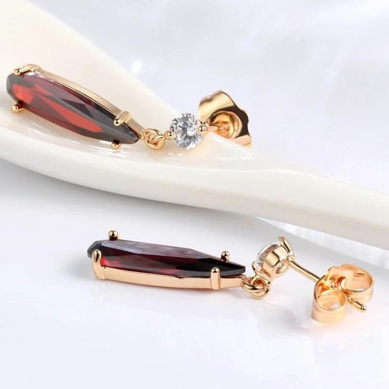 Elegant Autumn Drop Earrings