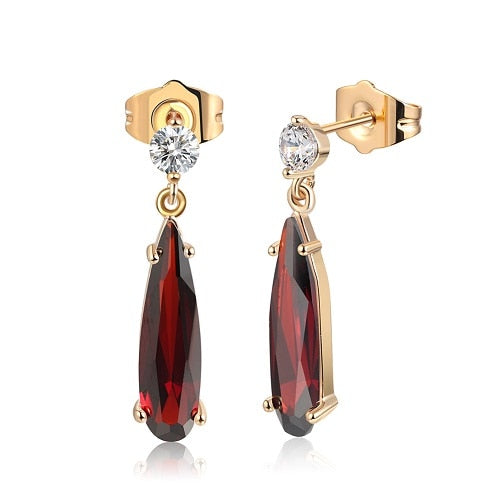 Elegant Autumn Drop Earrings