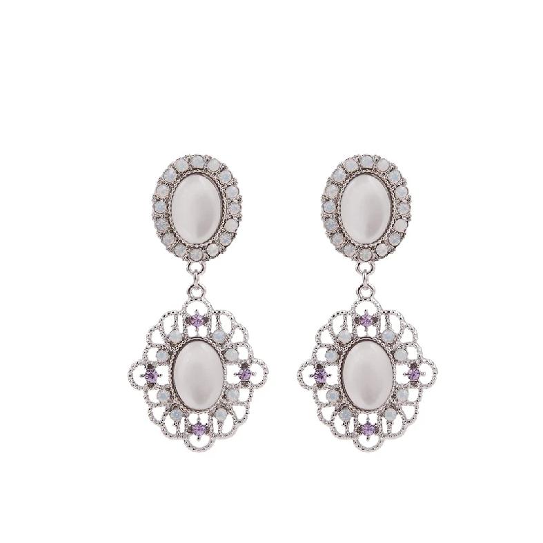 Evening Primrose  Short Tassel Earrings